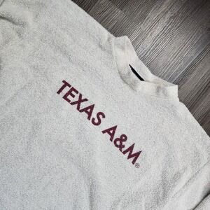 Woolly Threads Size XL Texas A&M Pullover Crewneck Long Sleeve Sweater College